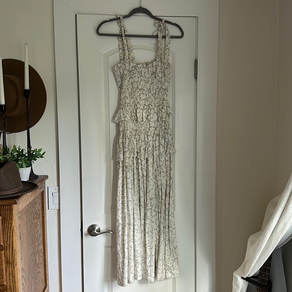 House of Harlow floral midi maxi dress - linen blend - Picture 1 of 4